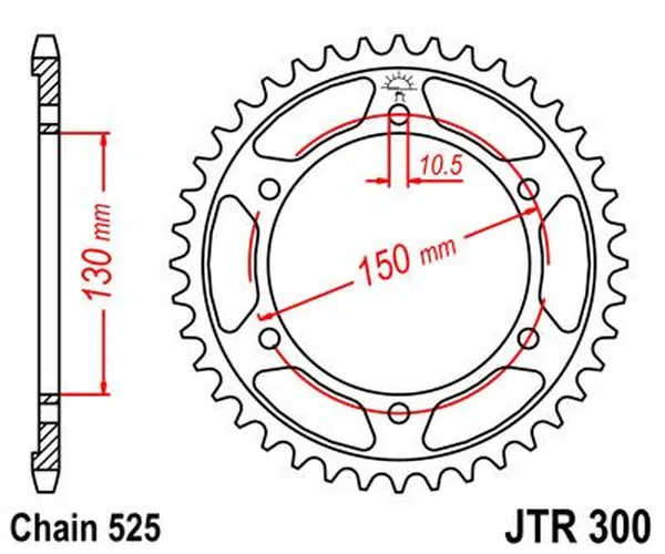 JT SPROCKETS Induction Hardened Black Zinc Finish Rear Sprocket Black, Zinc -0