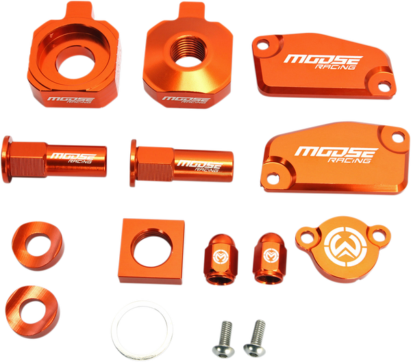 MOOSE RACING Bling Pack Kit Orange, Anodized, 1, nordicamoto.ro