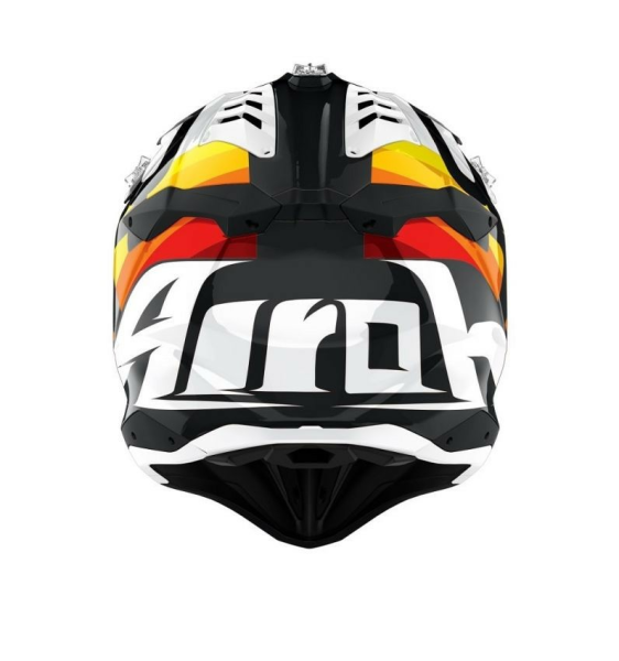 Casca Airoh Aviator 3 Rainbow White Gloss-1