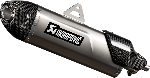 Slip-on Line Muffler Titanium Look 