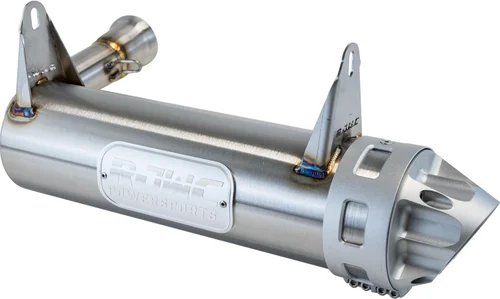 Mud Editon Slip-on Muffler Silver