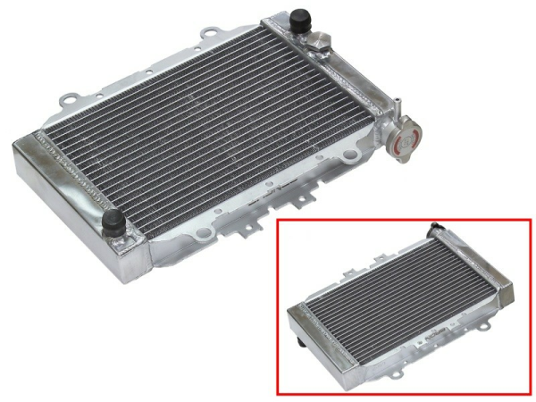 RADIATOR BRONCO YAMAHA KODIAK 400 03-06, GRIZZLY 400 07-08, KODIAK 450 03-10, GRIZZLY 450 07-14 Ranforsat CU CAPACITATE MARITA(BUC)