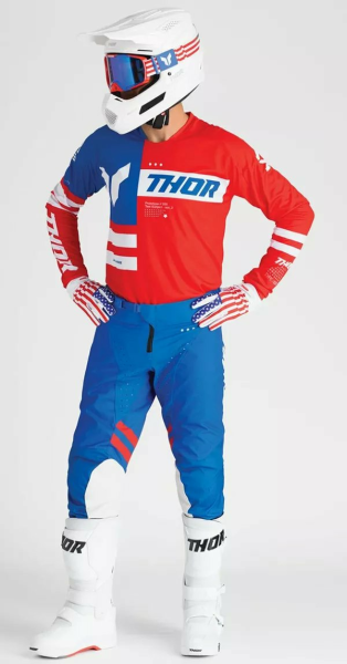 THOR Activate Goggle White, Red, Blue -0