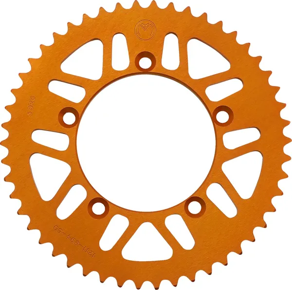 Rear Aluminum Sprocket Orange 
