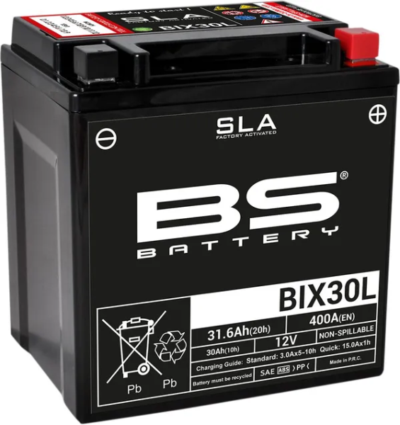 Sla Factory- Activated Agm Maintenance-free Battery Black-1
