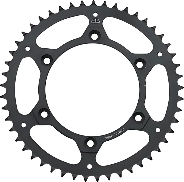 JT SPROCKETS Roată dințată neagră, 1, nordicamoto.ro