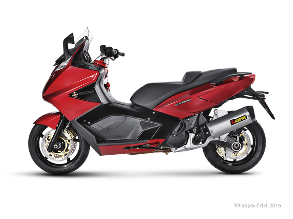 Slip-on Line Muffler Scooter Black, Carbon Fiber-7