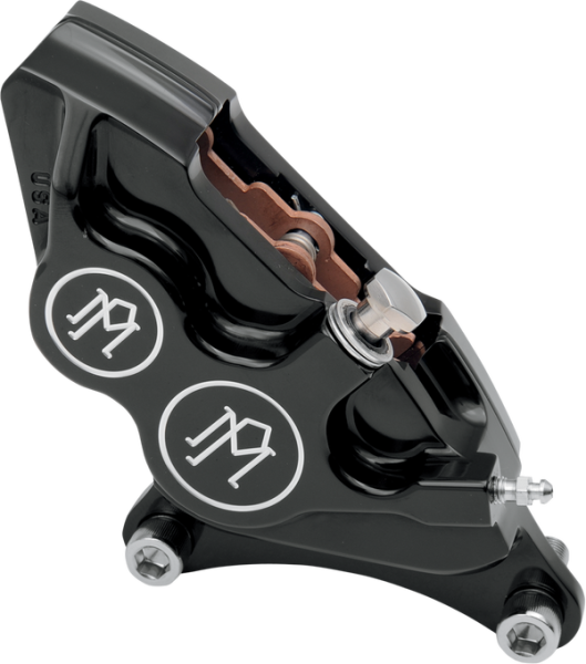 Four-piston Differential-bore Caliper Black, Matte, Aluminum, 2, nordicamoto.ro