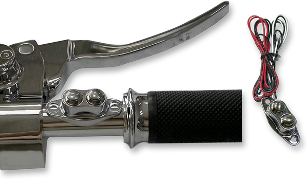 Duet Handlebar Switch Kit Silver, 1, nordicamoto.ro