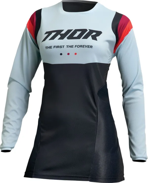 Tricou Dama Thor Pulse REV Black/Mint-3