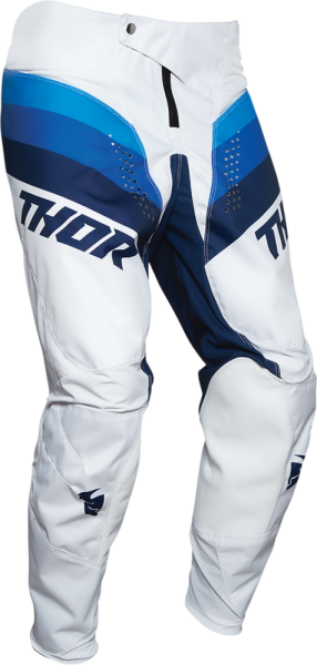 Pantaloni Copii Thor Pulse Racer White/Navy-0