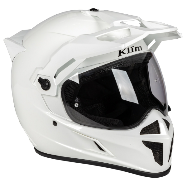 Cască Klim Krios Karbon Adventure ECE/DOT Gloss White-1