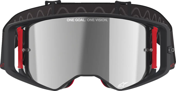 Ochelari Alpinestars Supertech Corp Abs Vision Red/Black-2