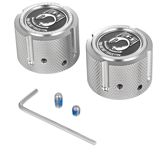 Front Axle Nut Cover Silver, 1, nordicamoto.ro