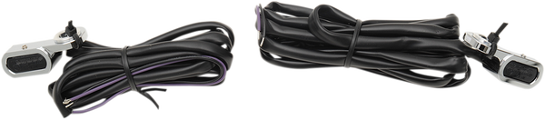 Led Handlebar Marker Lights Chrome, 2, nordicamoto.ro