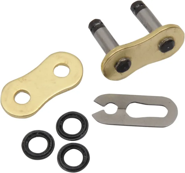 MOOSE RACING 520 Fb O-ring Chain Connecting Link Gold -0