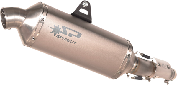 Dakar Exhaust System Titanium Look, 1, nordicamoto.ro