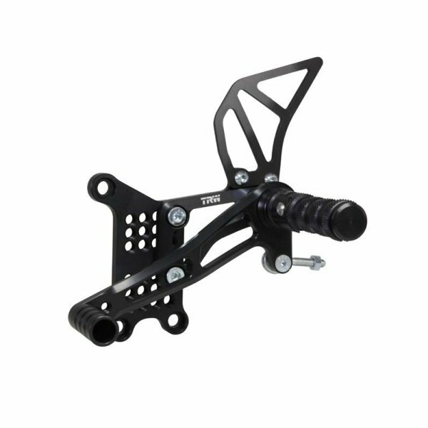 Rearset/footrest Black, Red, 1, nordicamoto.ro
