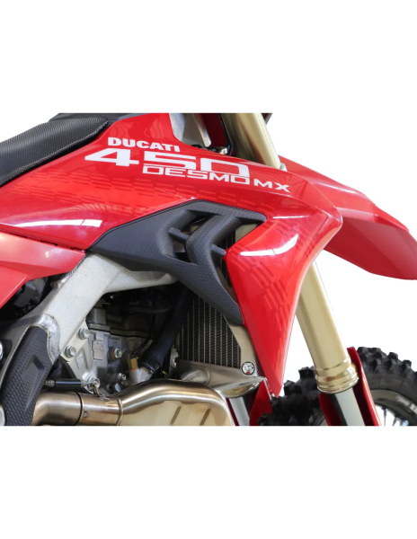 Protectie Radiator AXP Racing HDPE Ducati Desmo 250/450 '25-'26 Negru, 4, nordicamoto.ro