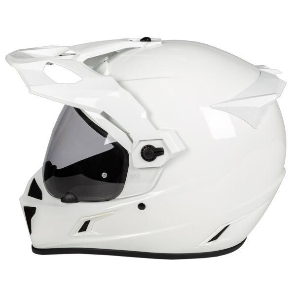 Cască Klim Krios Karbon Adventure ECE/DOT Gloss White-5