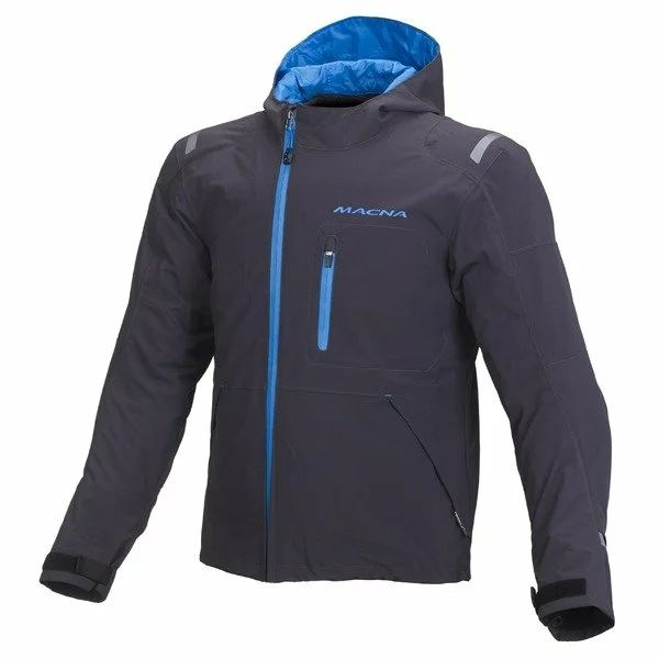 Geaca textil impermeabila MACNA REFUGEE Negru L, 6, nordicamoto.ro