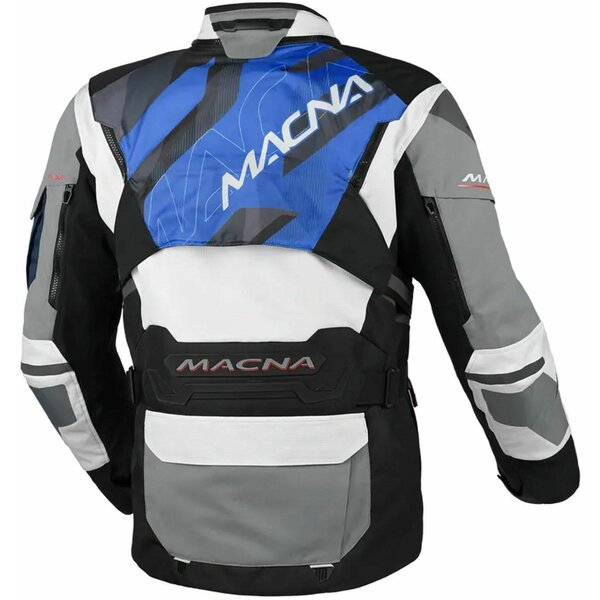 Geaca textil impermeabila touring/adventure MACNA FLEXODUS S Gri/Negru, 20, nordicamoto.ro