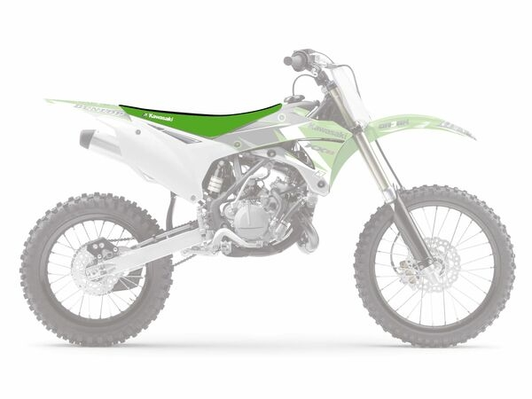 Double Grip 3 Seat Cover Green, 1, nordicamoto.ro