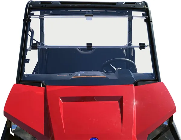 Deluxe Full Folding Windshield Clear -5