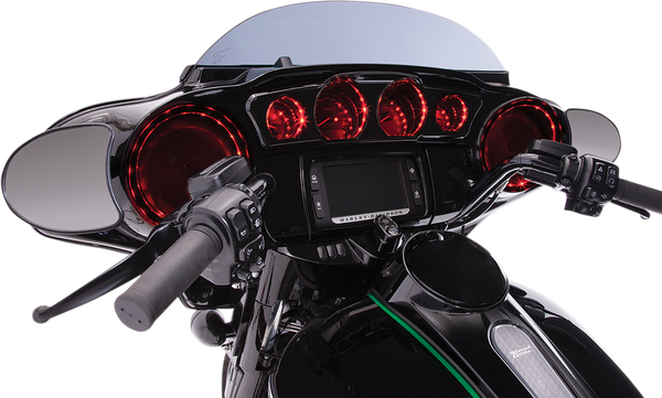 Shock & Awe® Multi-color Led Speaker Accents Chrome, 3, nordicamoto.ro