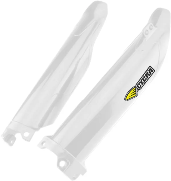 Plastic Fork Guards White-2