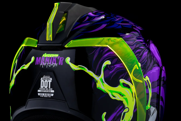 Casca Icon Airform Manik'rr Mips Purple, 6, nordicamoto.ro