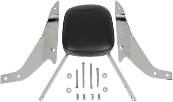 Square Sissy Bar Kit Chrome, 1, nordicamoto.ro