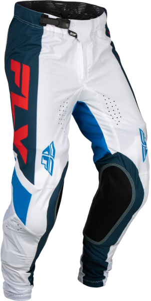 Pantaloni MX Fly Lite BOA 734 Rosu/Alb/Albastru-1