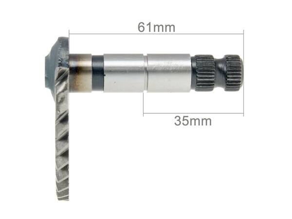 Kickstart Shaft Brass, 1, nordicamoto.ro