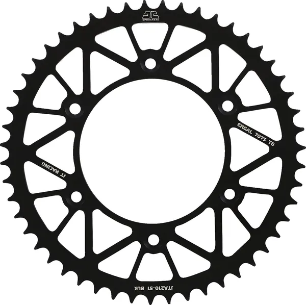 JT SPROCKETS Rear Sprocket Black 