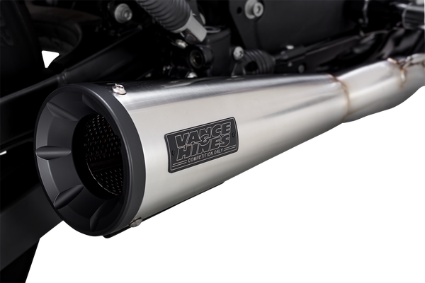 2-into-1 Upsweep Exhaust System Brushed, 4, nordicamoto.ro