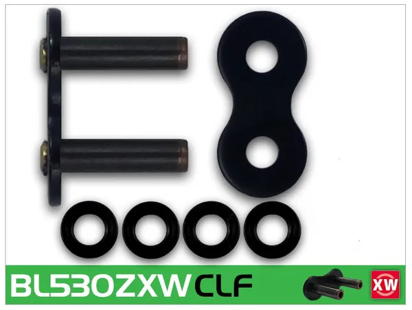 530 Zxw Drive Chain Connecting Link Black-0
