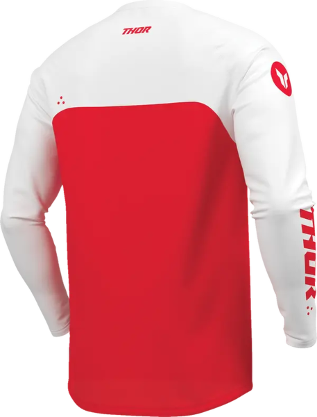 Ridemode Menace Jersey White, Red -0