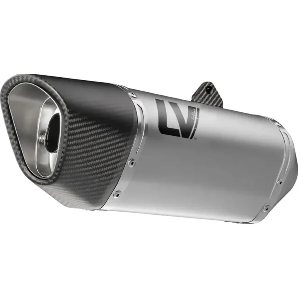Tobă de eșapament LeoVince LV-14 R Slip-On pentru Kawasaki Versys 1000, 1, nordicamoto.ro