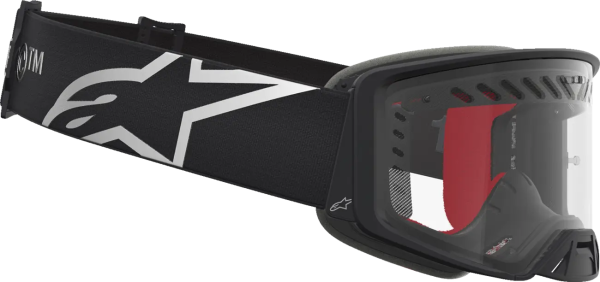 Ochelari Alpinestars Supertech Dura Air Fluid Argintiu/Negru/Lentila Clara, 8, nordicamoto.ro