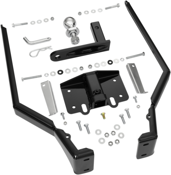 Vertical Receiver Hitch Black, 1, nordicamoto.ro