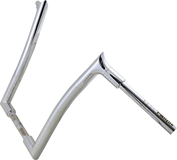 1-1/2(r) Ez Install Pointed Top Handlebar Silver, 1, nordicamoto.ro