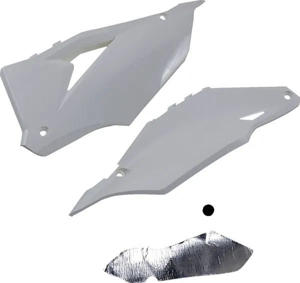 Side Number Panels White-0