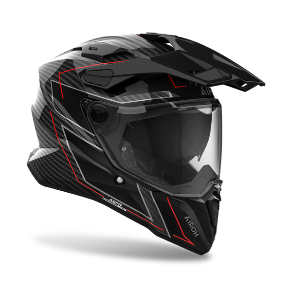 Cască Airoh Commander 2 Carbon Stylish Gloss-1