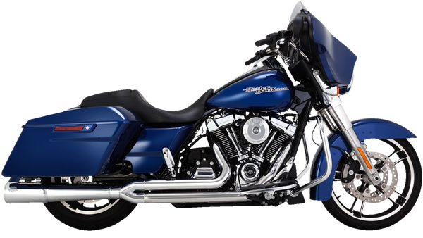 Pro Pipe 2-into-1 Exhaust System Chrome, 1, nordicamoto.ro