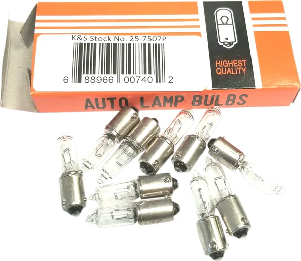 Universal Mini-stalk Turn Signals Replacement Bulb Clear, 1, nordicamoto.ro