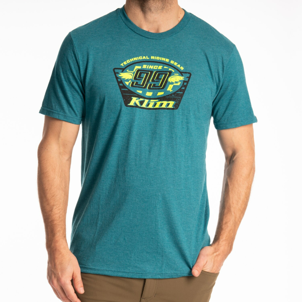 Tricou Klim Pioneer 99 Tri-blend Coyote Brown Heather - Monument-4