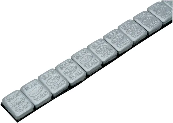 Wheel Weights Powder-coated, Silver