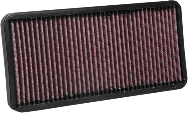 High-flow Air Filter Black, Red, 1, nordicamoto.ro