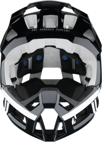 Casca MTB 100% Trajecta Black/White S, 3, nordicamoto.ro